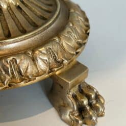 Maison Baguès Gilt Brass and Glass Standing Ashtray - Image 10