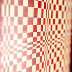 Marianne Leal “Homage to Vasarely” Straw Marquetry Panels - Detail Six - Styylish