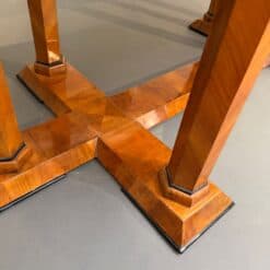Biedermeier Desk, Cherry Veneer, Six Columns, Austria, circa 1830 - Image 12