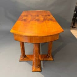 Biedermeier Desk, Cherry Veneer, Six Columns, Austria, circa 1830 - Image 13