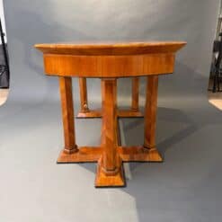 Biedermeier Desk, Cherry Veneer, Six Columns, Austria, circa 1830 - Image 14