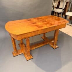 Biedermeier Desk, Cherry Veneer, Six Columns, Austria, circa 1830 - Image 16