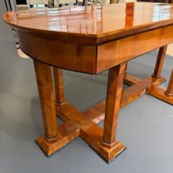 Biedermeier Desk, Cherry Veneer, Six Columns, Austria, circa 1830 - Image 10