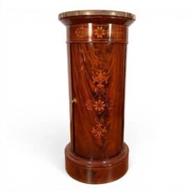 Antique Drum Cabinet, French Restoration Period 1830