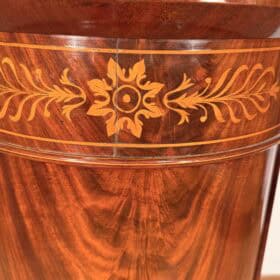 Antique Drum Cabinet, French Restoration Period 1830