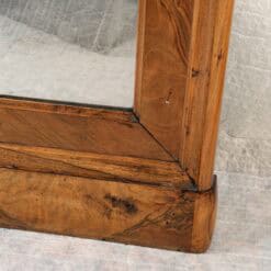Biedermeier Walnut Wall Mirror, Austria, circa 1820 - Image 4