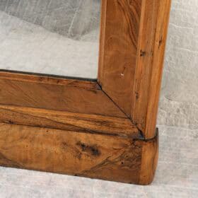 Biedermeier Walnut Wall Mirror, Austria, circa 1820