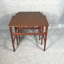 Set of Three Hans Wegner Teak Nesting Tables AT-40, 1960 - Image 3