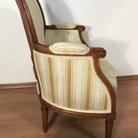 French Louis XVI Style Bergère, 19th century