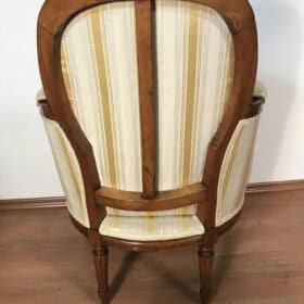 French Louis XVI Style Bergère, 19th century