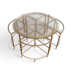 Maison Baguès Neoclassical Brass Coffee Table- Styylish