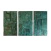 Monumental Brutalist Wooden Triptych- Styylish