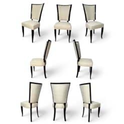 Set of 10 Art Deco Dining Chairs- Styylish