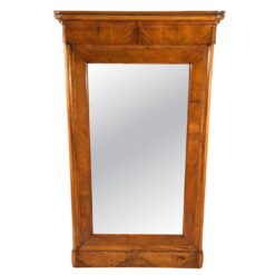 Biedermeier Walnut Wall Mirror, Austria, circa 1820- Styylish