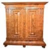Baroque Armoire Wellenschrank- walnut veneer- Styylish