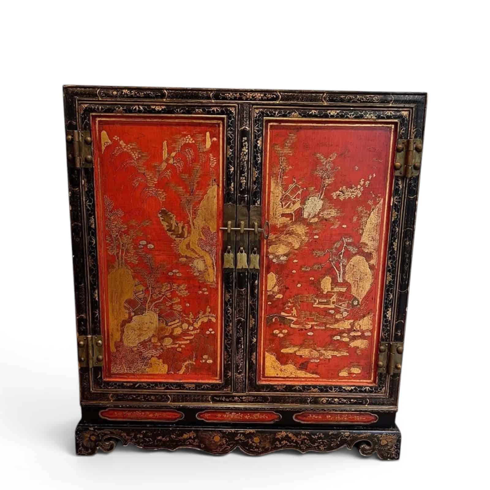 French Art Deco Chinoiserie Cabinet- Styylish