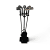 French Golf-Themed Fireplace Companion Set - Styylish
