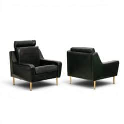Pair of Airborne Leather Armchairs- Styylish