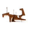 Contemporary Corten Steel Abstract Sculpture by MPCEM - Styylish