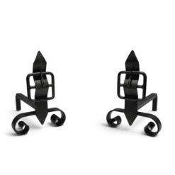 French Wrought Iron Andirons - Styylish