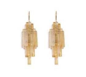 Pair of Venini Murano Glass Wall Sconces, Italy, 1950s–1960s
