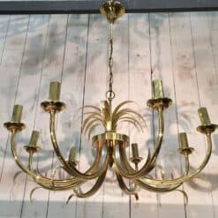 French Pineapple Chandelier in the Style of Maison Charles, 1970s - Image 2