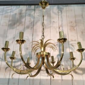French Pineapple Chandelier in the Style of Maison Charles, 1970s