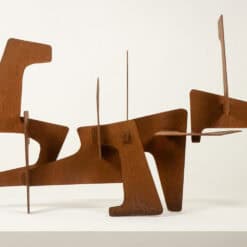 Contemporary Corten Steel Abstract Sculpture by MPCEM - Alternate View - Styylish