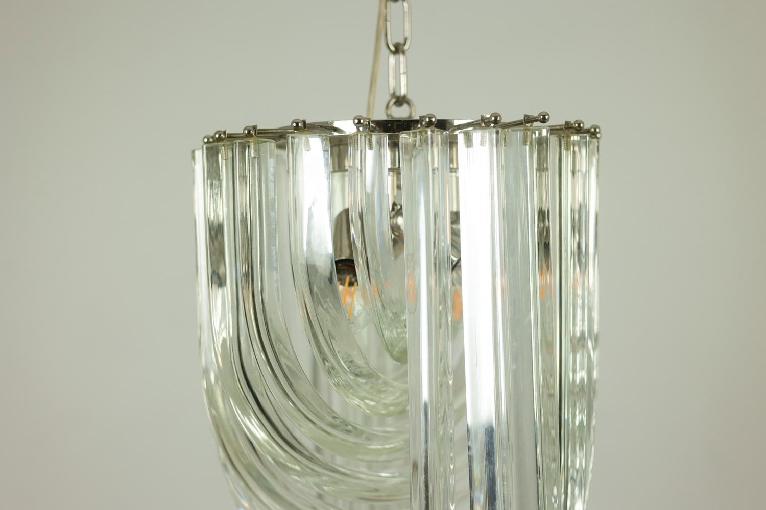 Venini Murano Glass Pendant Light, Italy, 1980s - Image 2
