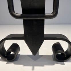 French Wrought Iron Andirons - Image 11