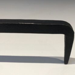 French Wrought Iron Fleur-de-Lys Andirons - Base Claw Detail - Styylish