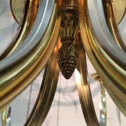 French Pineapple Chandelier in the Style of Maison Charles, 1970s - Image 11