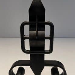 French Wrought Iron Andirons - Image 12