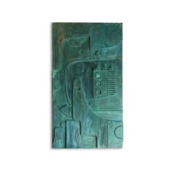 Monumental Brutalist Wooden Triptych by Victoire de Segonzac - Image 16