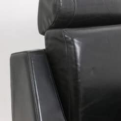 Airborne. Pair of green leather armchairs. 1950s. - Image 17