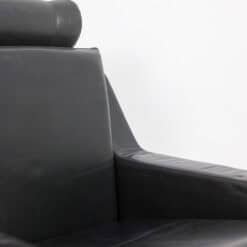 Airborne. Pair of green leather armchairs. 1950s. - Image 18
