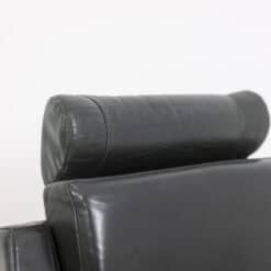 Airborne. Pair of green leather armchairs. 1950s. - Image 20