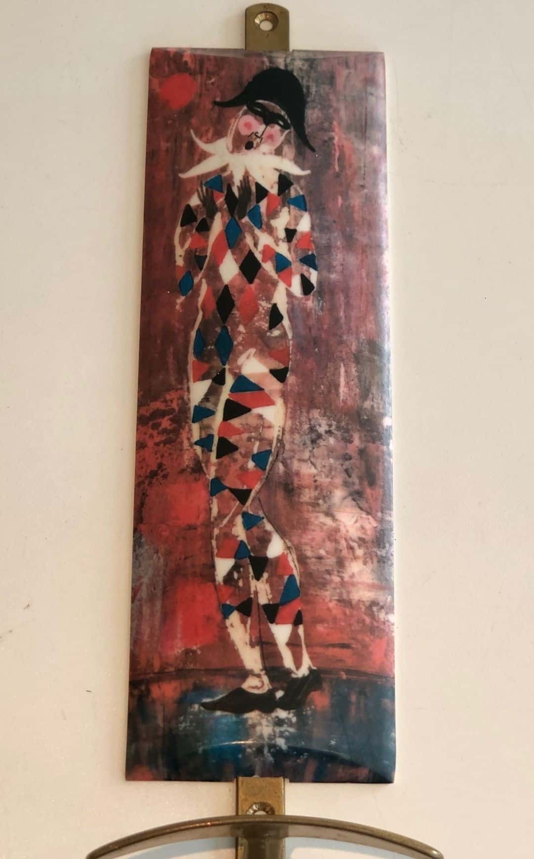 Fornasetti Style Coat Hooks, Italian, circa 1970 - Image 3