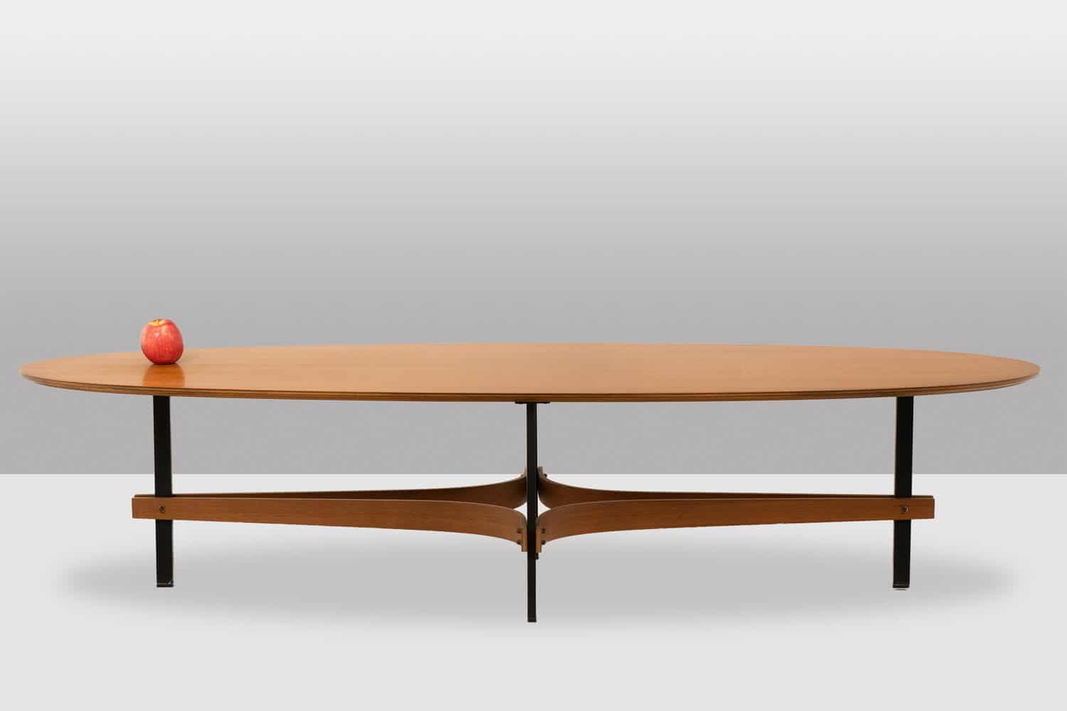 Guglielmo Ulrich Teak Coffee Table - With Apple - Styylish