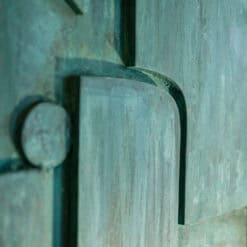 Monumental Brutalist Wooden Triptych by Victoire de Segonzac - Image 23
