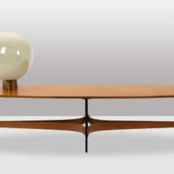 Guglielmo Ulrich Teak Coffee Table - With Lamp - Styylish