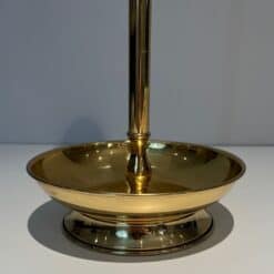 French Neoclassical Brass Fireplace Companion Set - Base Detail - Styylish