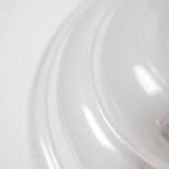 Carlo Nason Lotus Bubbled Glass Lamp - Rim Detail - Styylish