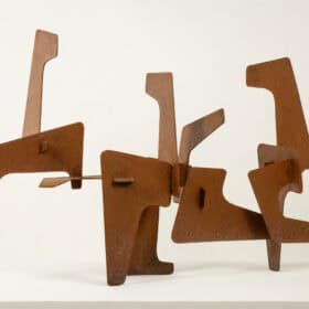 Contemporary Corten Steel Abstract Sculpture by MPCEM