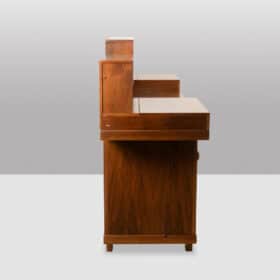 Silvio Coppola for Bernini Step-Back Sideboard in Walnut, Italy, 1960s