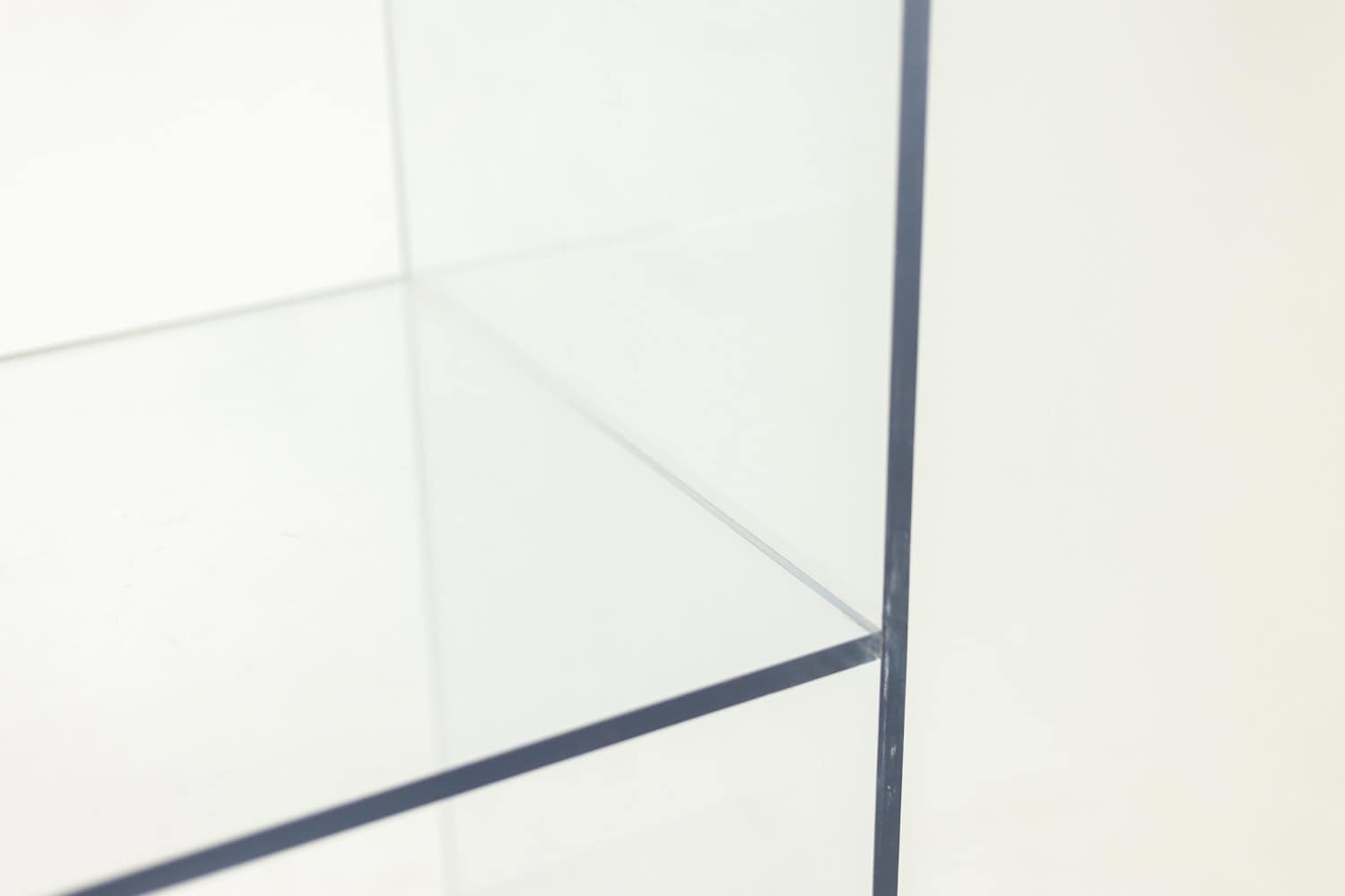 Vintage Plexiglass Column Bookcases - Middle View - Styylish