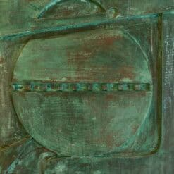 Monumental Brutalist Wooden Triptych by Victoire de Segonzac - Image 5