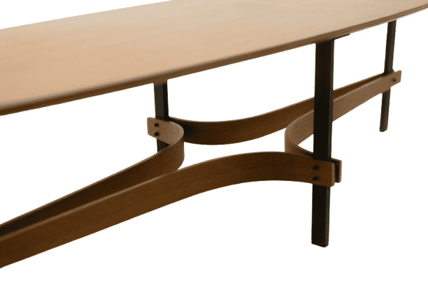 Guglielmo Ulrich Teak Coffee Table - Surface and Legs View - Styylish