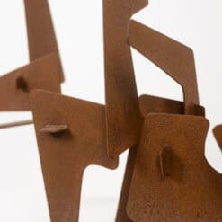 Contemporary Corten Steel Abstract Sculpture by MPCEM - Detail Four - Styylish