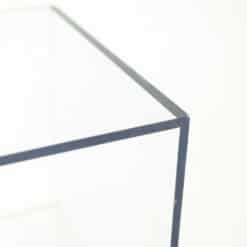Vintage Plexiglass Column Bookcases - Corner Detail - Styylish